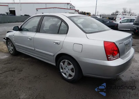 2004 Hyundai Elantra Gls/Gt из США, поврежденный, VIN KMHDN46D24U803617